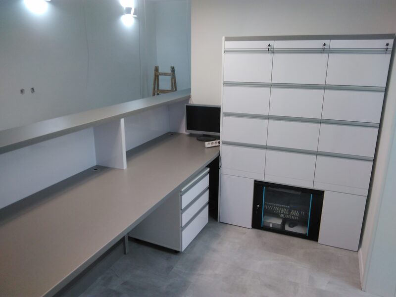 Recepcia ambulancie – pohľad z boku