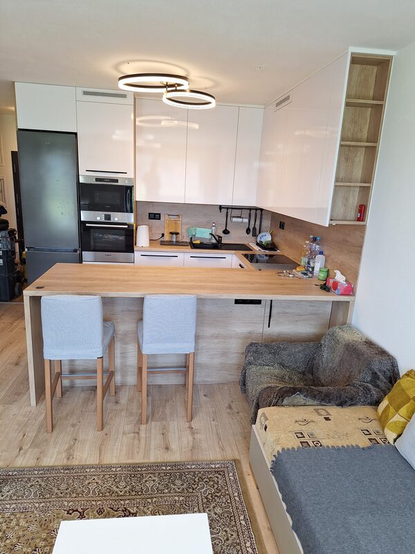 Obývačková zostava – celkový záber s dekoráciami