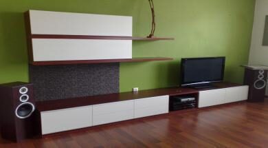 Obývačková zostava s TV stenou