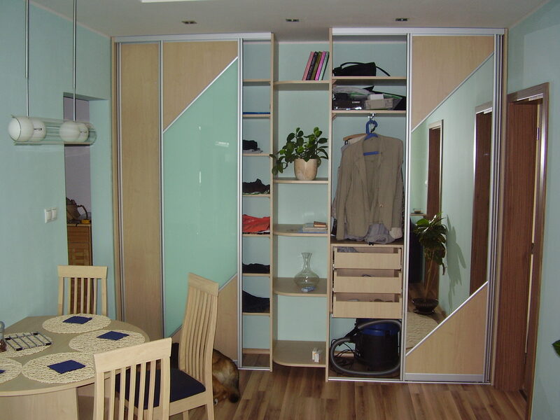 Vstavaná skriňa – realizácia Bratislava